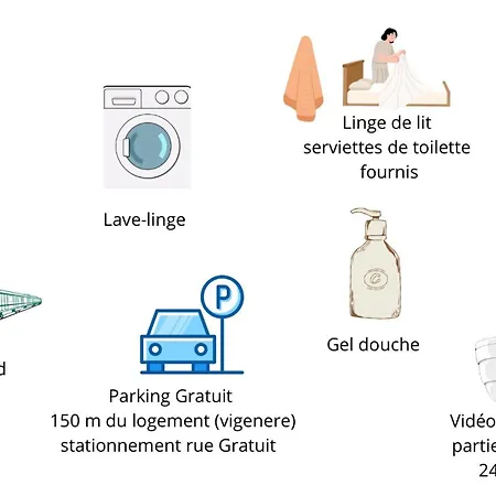 Apartment Moulins: Superbe Centre *